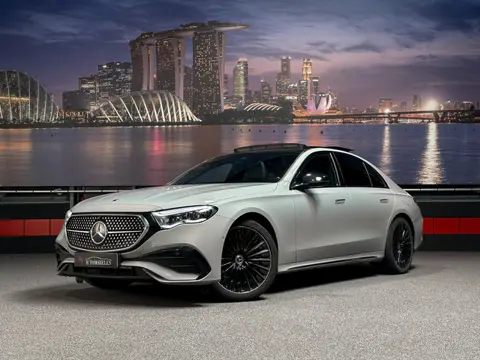 Mercedes-Benz E-Klasse 400 e 4MATIC AMG AlpinGrey |Trekhaak|Burmester|Stoelkoeling/Stuurverwarming