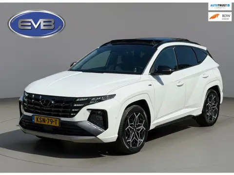 Hyundai Tucson 1.6 T-GDI PHEV N Line Sky 4WD, panoramadak, 360 camera, lederen sportinterieur, afn.t