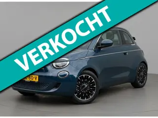 Fiat 500 C Icon 42 kWh |Cabrio|Camera|Cruise|Carplay|BTW