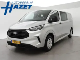Ford Transit Custom 300 2.0 TDCI L2H1 6-PERS DUBBEL CAB. + TREKHAAK | CARPLAY | CAMERA