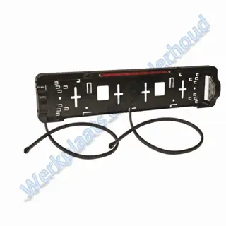 Aspock Led Kentekenplaat houder met remlicht