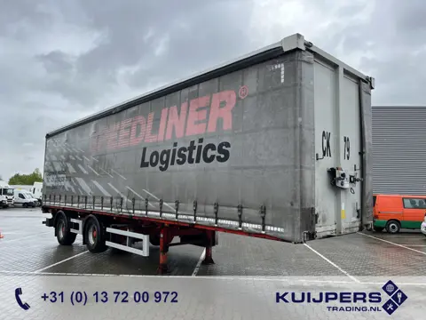 Tracon TO 1620 / Curtainside / Loadlift / 2x Steering Axle / Lift axle / NL Trailer