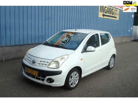 Nissan Pixo 1.0 Look, Airco, Parelmoer wit, 5 deurs, Trekhaak