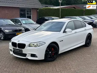 BMW 5-serie 528i High Executive M Sport|Nieuwe Ketting|Trekhaak|19 inch M|Climate control|Dakje|Crui