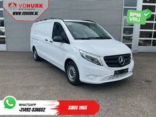 Mercedes-Benz Vito 116 CDI Aut. XL L3 LED/ Standkachel/ Stoelverw./ Carplay/ Camera/ PDC/ Cruise/ Tr
