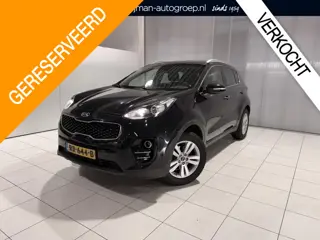 Kia Sportage 1.6 GDI DynamicLine  Stoel verwarming, lederen interieur, Navigatie.