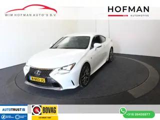 Lexus RC 300h F SPORT 10 jaar Lexus garantie | Dodehoek | Keyless | Stoel vent.