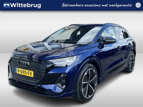 Audi Q4 e-tron 40 S-Line 77 kWh / AUTOMAAT/ WARMTEPOMP/ DIGITAL DASH/ ALCANTARA/ SMARTPHONE INTERFAC