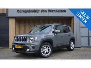 Jeep Renegade 1.3T-e 150pk Automaat Limited LED Navi 17inch LM ACC *Sting Grey* 1e Eigenaar NL Auto 