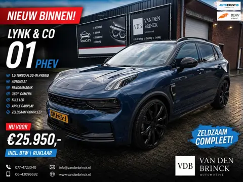 Lynk & Co 01 1.5 eibach en 22inch zeer dik
