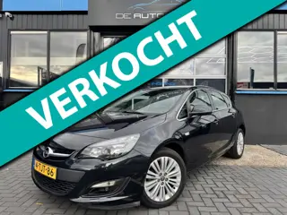 Opel Astra 1.4 Turbo Design Edition navi leder Cruise R camera led Trekhaak Geheel dealer onderhoude
