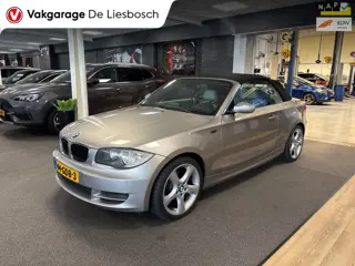 BMW 1-serie Cabrio 120i High Executive/navi/boeken/clima/nette kap/pdc