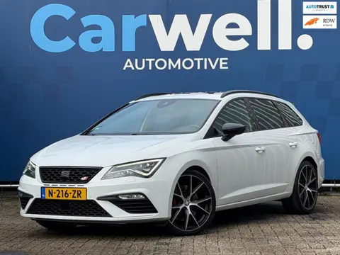 Seat Leon ST 2.0 TSI CUPRA 300PK 4DRIVE|Pano|Alcantara|Carplay|Climate|Cruise|Camera|Stoelvw|Keyless