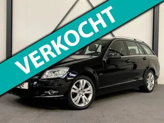 Mercedes-Benz C-klasse Estate 180 K BlueEFFICIENCY Avantgarde l Cognac Lederen interieur l Cruise co