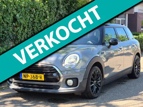 Mini Clubman 1.5 F54 Cooper Chili Zwart DAK GR Navi Pro Cruise PDC MINI 1/2 Leder NAP