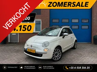 Fiat 500 C 0.9 TwinAir Lounge | led | Leer | Clima | NL | NAP |