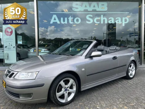 Saab 9-3 Cabrio 1.8t Vector | Rijklaar incl garantie | Stoelverwarming Trekhaak afneembaar Parkeerse