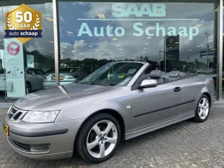 Saab 9-3 Cabrio 1.8t Vector | Rijklaar incl garantie | Stoelverwarming Trekhaak afneembaar Parkeerse