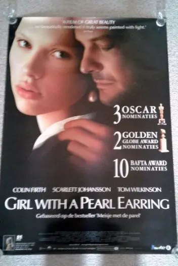 GIRL WITH A PEARL EARRING filmposter.