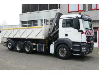 MAN TGS 35.400 | 8X4 | HIAB 144 BS-3 DUO + Remote Control | 25Ton Tipper | 468407Km | 2009 | Euro4 |