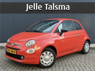 Fiat 500 1.0 Hybrid | Oranje | Apple Carplay/Android Auto | Licht/regensensor | Mistlampen voor