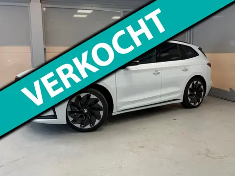 Skoda Enyaq iV 60 Sportline | CAMERA | 21"LM VELGEN | MATRIX |TREKHAAK | NAVI |