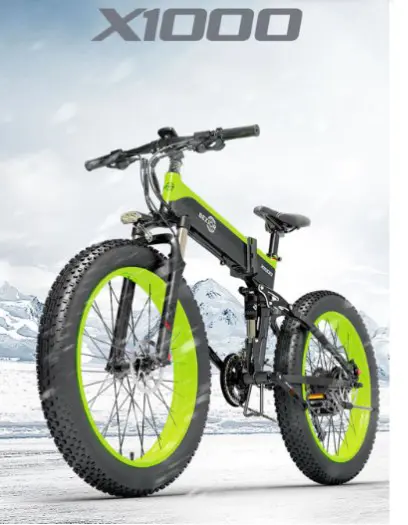 BEZIOR X1000 Folding Electric Bike Bicycle Panasonic 48V