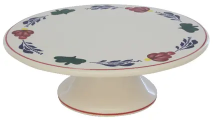 Taartplateau Boerenbont servies