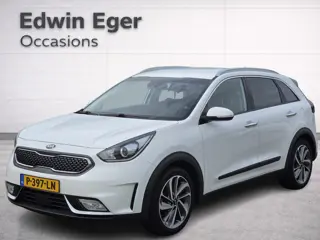Kia Niro 1.6 GDi Hybrid | Ad. cruise control | Navigatie | Half leder | Chroom afwerking | Stoelverw