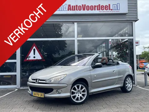 Peugeot 206 CC 1.6-16V Roland Garros /Cabrio/Cruisecontrol/ Sportstoelen/APK 08-2027/
