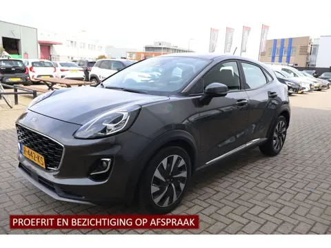 Ford Puma 1.0 Hybride Titanium 1e Eigenaar | Volledig Onderh | BTW | NAP | Navi | Carplay | Bots | C