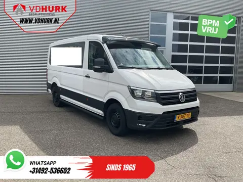 Volkswagen Crafter 35 2.0 TDI 140 pk DSG Aut. L3H2 Gev.stoel/ Alarm III/ Carplay/ Navi/ Camera/ PDC/