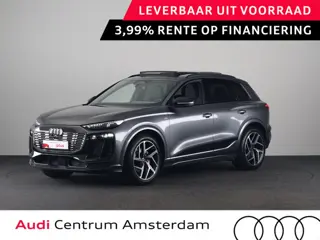 Audi Q6 e-tron S edition 83 Kwh 252 pk | Glazen panoramadak | Trekhaak, mechanisch draaibaar | Exter
