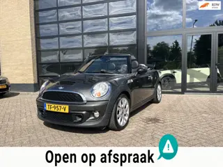 Mini Mini Cabrio 1.6 Cooper S Chili, Leer, Navi , 184 pk !