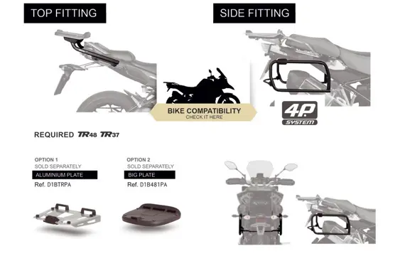 FRAME-ONDERDELEN BMW R 1200 GS LC 2013 - 2016