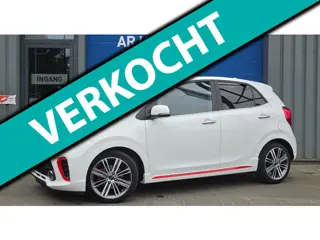 Kia Picanto 1.2 84PK GT-line Clima Navi Carplay® Camera 4 cilinder Zeer mooi!