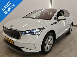 SKODA ENYAQ 80 (90% SOH) I SCHUIF/KANTELDAK I STOELVERWARMING I LEDEREN SPORTSTOELEN I P-CAMERA