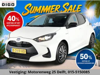 Toyota Yaris 1.5 HYBRIDE BLACK & WHITE GARANTIE TOT 3-2031! . APPLE CARPLAY & ANDRIOD AUTO . ACHTERU