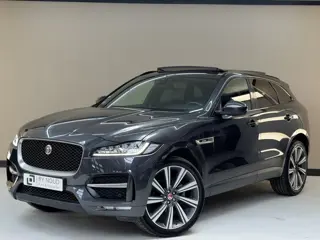 Jaguar F-Pace 2.0 R-Sport AWD 25t, 250Pk, 2017, 1ste eigenaar, Dealer onderhouden, Panoramadak, Trek