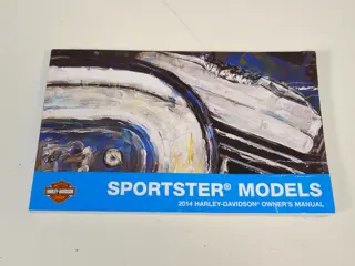 INSTRUCTIEBOEKJE Harley Davidson Sportster 2014 - 2017