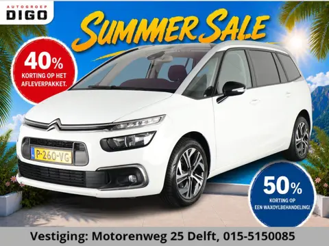 Citroen Grand C4 SpaceTourer 1.2 BUSINESS 7 ZIT AUTOMAAT 130PK GAR.TOT 6/2032* . NAVIGATIE . BLUETOO