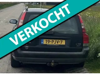 Volvo V70 2.4 T Geartronic, LPG G3, APK 3/2027, Schuif/Kanteldak, Zwart, Heeft aandacht nodig, Leuke