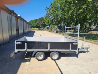 BW trailersplateauwagen aanhanger.