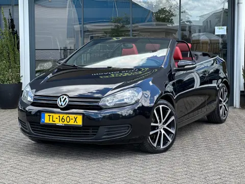 Volkswagen Golf Cabriolet 1.4 TSI / Rood Leder