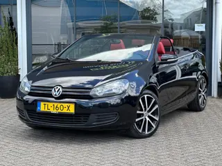 Volkswagen Golf Cabriolet 1.4 TSI / Rood Leder