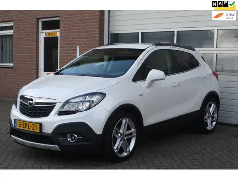 Opel Mokka 1.4 T Cosmo Nederlandse Auto, Leer, Stoelverwarming, Trekhaak, Xenon, Schuifdak, Volle Ui
