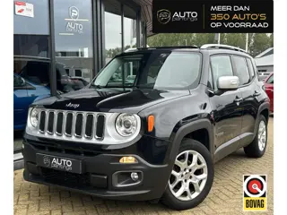Jeep Renegade 1.4 MultiAir Limited 140PK | ZEER NETTE STAAT | 2e Eigenaar | NL Auto | NAP | Onderhou