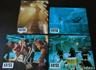 THE ABYSS lobbycard set.