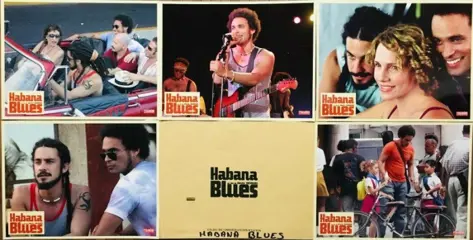HABANA BLUES lobbycard set.