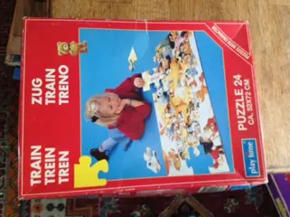 Kinder puzzels, hout , met of zonder knopjes